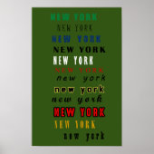 New York Poster (Vorne)
