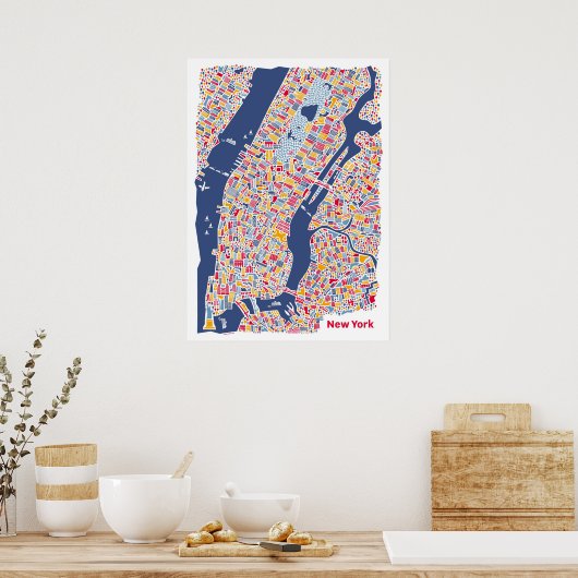 New York Poster (Küche)