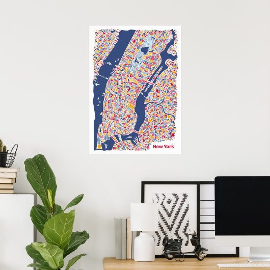 New York Poster (Heimbüro)