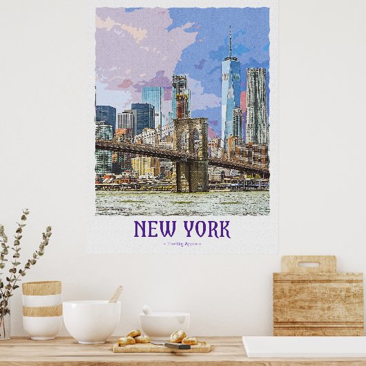New York Poster (Küche)