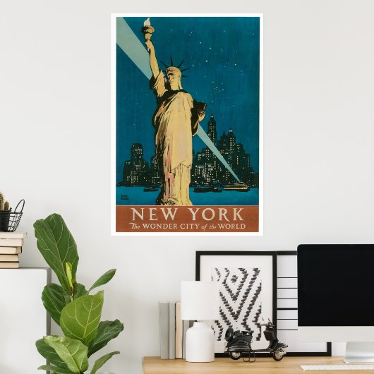 New York Poster (Heimbüro)
