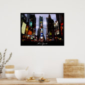 New York Poster City Times Square Night Print (Küche)