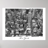 New York Poster Cityscape New York Empire Print (Vorne)