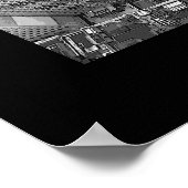 New York Poster Cityscape New York Empire Print (Ecke)