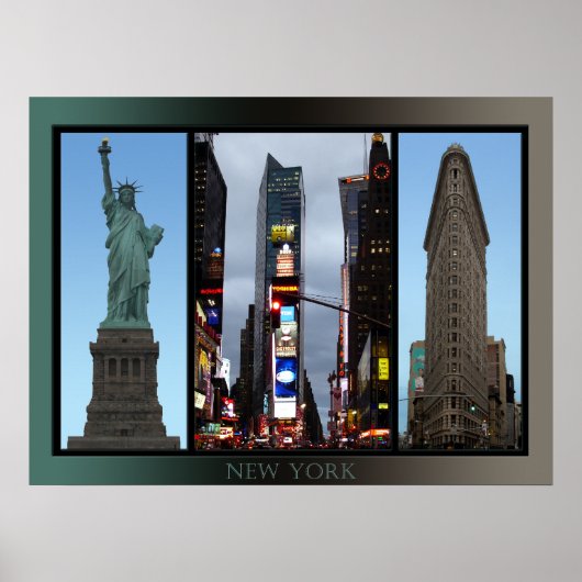New York Poster New York Souvenir Posters & Prints (Vorne)