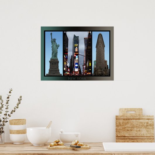 New York Poster New York Souvenir Posters & Prints (Küche)