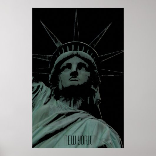 New York Poster Statue of Liberty New York Print (Vorne)