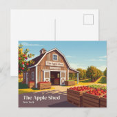 New York Postkarte (Vorne/Hinten)