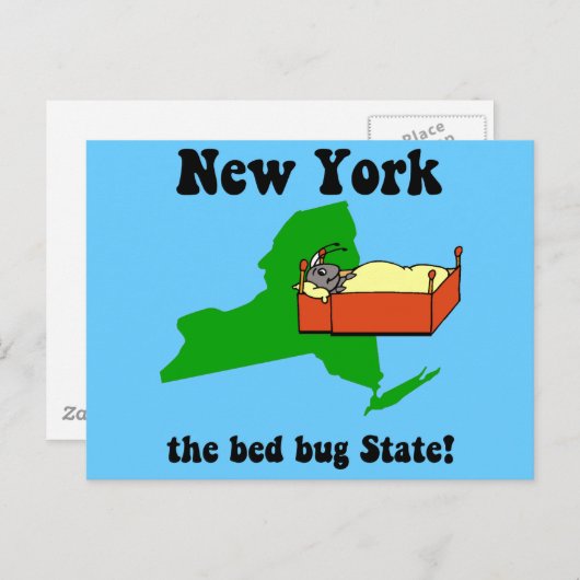 New York Postkarte (Vorne/Hinten)