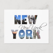 New York Postkarte (Vorderseite)