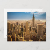 New York Postkarte (Vorne/Hinten)