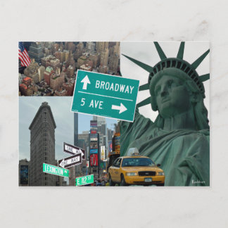 NEW YORK POSTKARTE