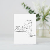 New York Postkarte (Stehend Vorderseite)