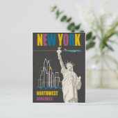 New York Postkarte (Stehend Vorderseite)