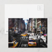 New York Postkarte (Vorne/Hinten)
