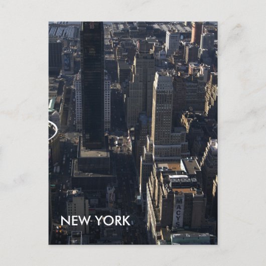 New York Postkarte (Vorderseite)