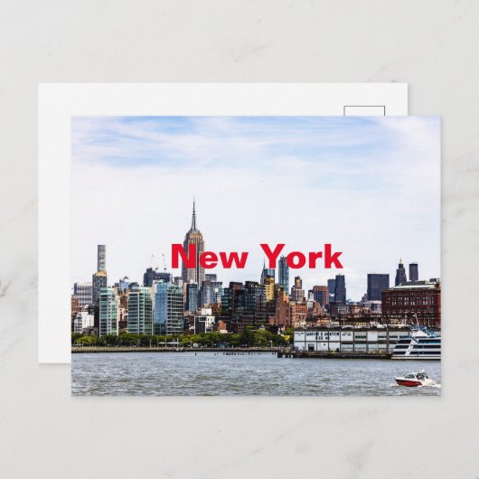 New york postkarte (Vorne/Hinten)