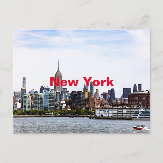 New york postkarte (Vorderseite)
