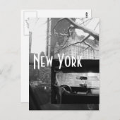 New York Postkarte (Vorne/Hinten)