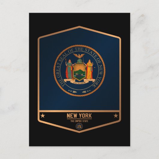 New York Postkarte (Vorderseite)