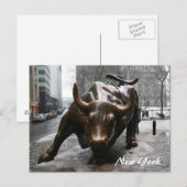 New York Postkarte (Vorne/Hinten)