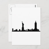 New York Postkarte (Vorne/Hinten)