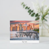 New York Postkarte (Stehend Vorderseite)