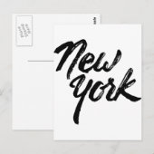 New York Postkarte (Vorne/Hinten)