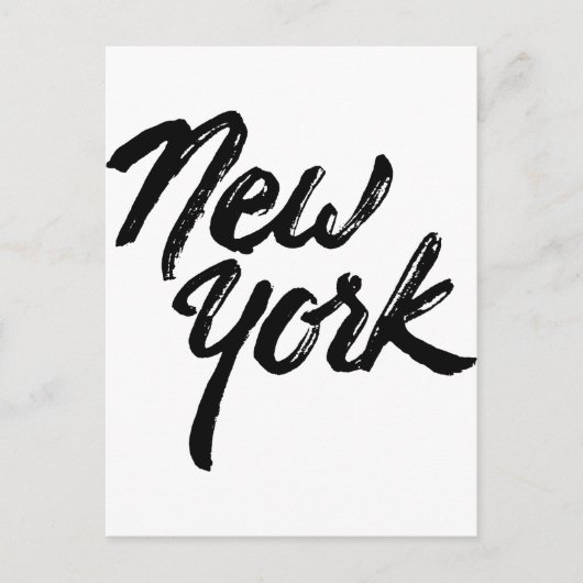 New York Postkarte (Vorderseite)
