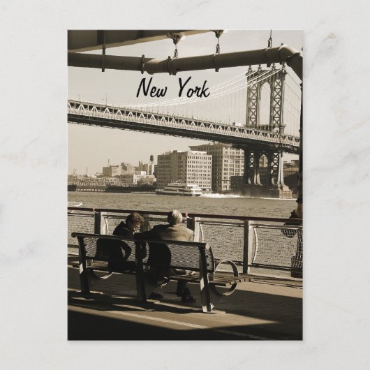 New York Postkarte (Vorderseite)