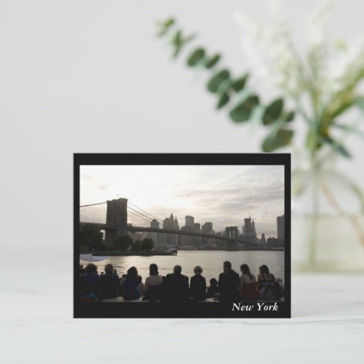 New York Postkarte (Stehend Vorderseite)