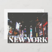 New York Postkarte (Vorne/Hinten)