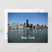 New York Postkarte (Vorne/Hinten)