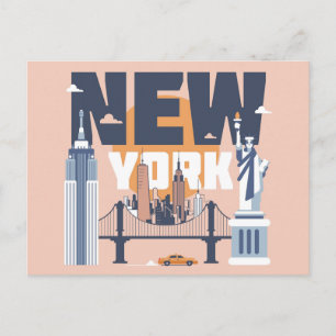 New York Postkarte