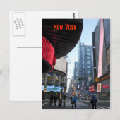 New York Postkarte (Vorne/Hinten)