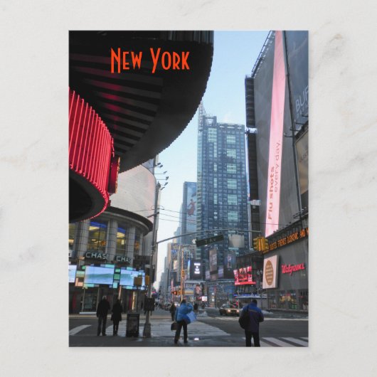 New York Postkarte (Vorderseite)
