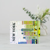 New York Postkarte (Stehend vorne)