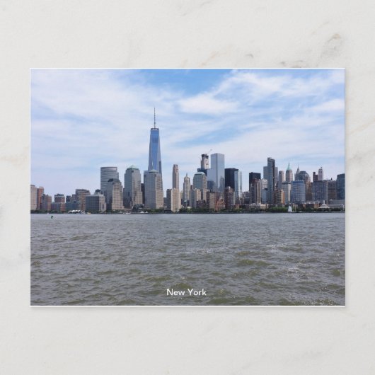 New York Postkarte (Vorderseite)