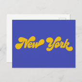 New York Postkarte (Vorne/Hinten)