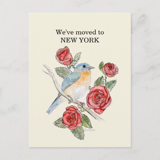 New York Postkarte (Vorderseite)