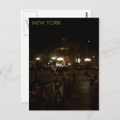 NEW York Postkarte (Vorne/Hinten)
