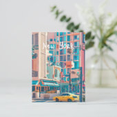 New York Postkarte (Stehend Vorderseite)