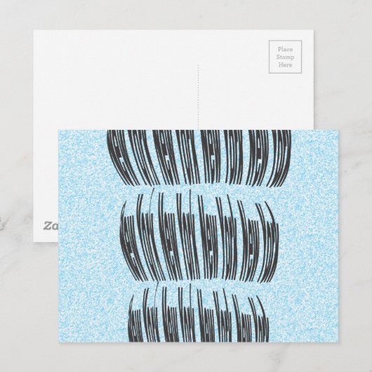 New York Postkarte (Vorne/Hinten)