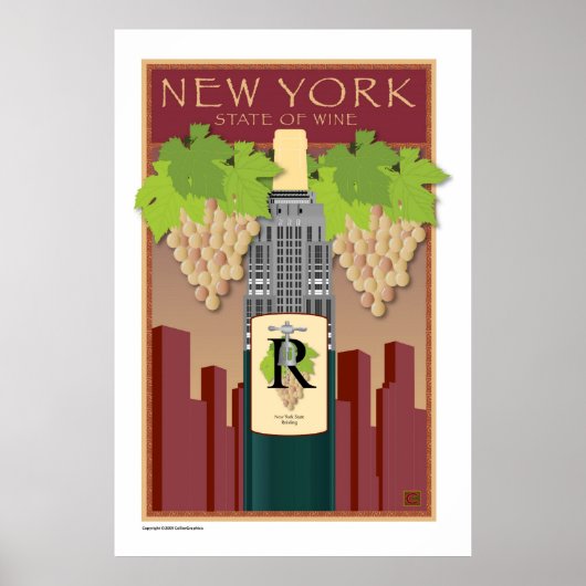 New York Print Poster (Vorne)