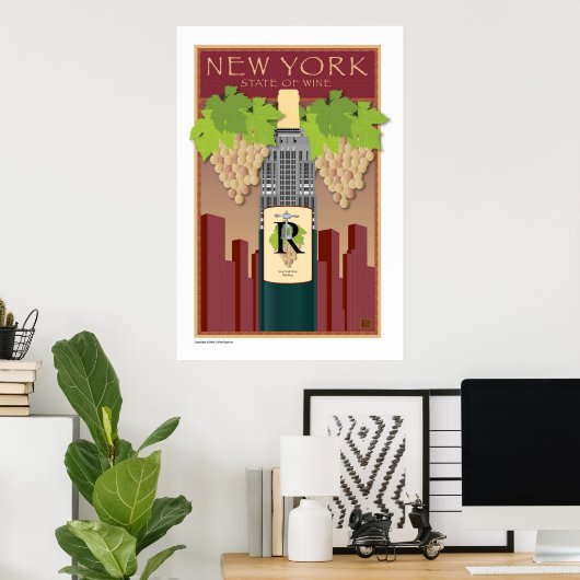 New York Print Poster (Heimbüro)