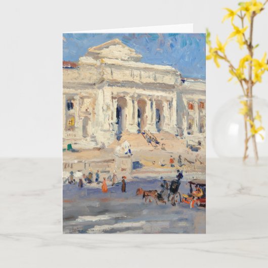 New York Public Library | Colin Campbell Cooper Karte (Gelbe Blume)