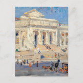 New York Public Library | Colin Campbell Cooper Postkarte (Vorderseite)