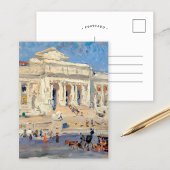 New York Public Library | Colin Campbell Cooper Postkarte
