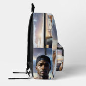 New York - Rap Star Bedruckter Rucksack (Links)