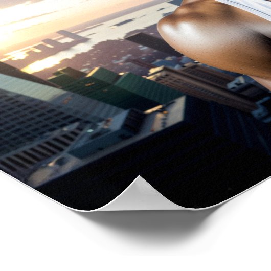 New York - Rap Star Poster (Ecke)